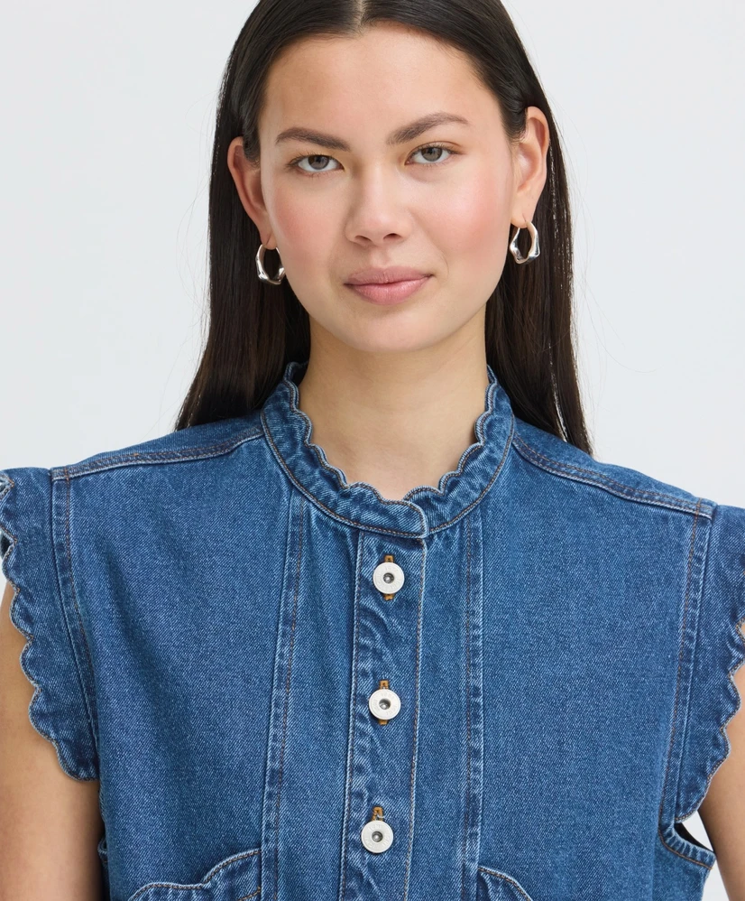ICHI Spijker Gilet Palou