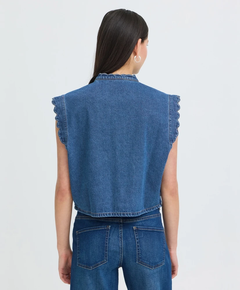ICHI Spijker Gilet Palou