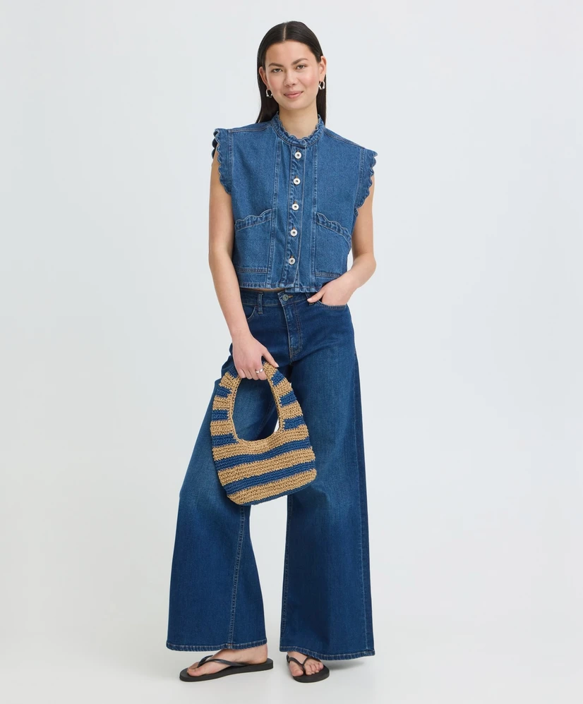 ICHI Spijker Gilet Palou