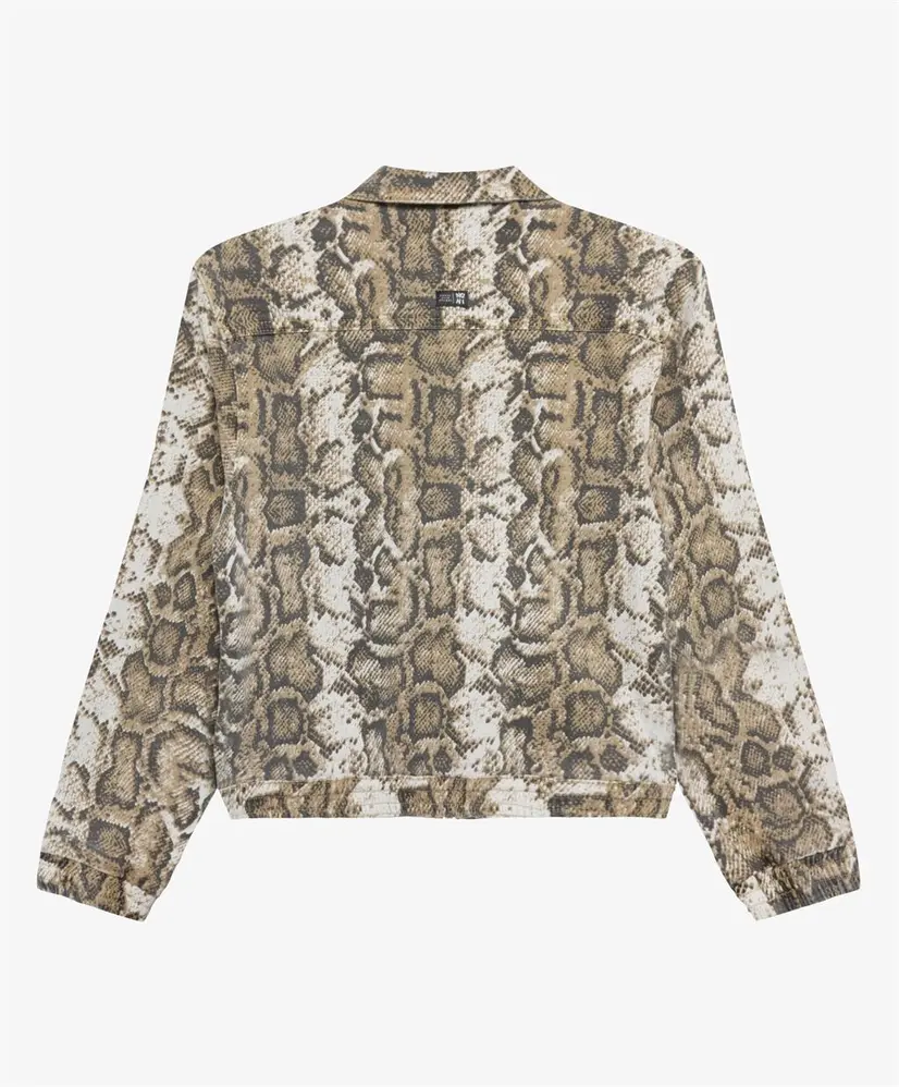 Indian Blue Jeans Jack Snake Print