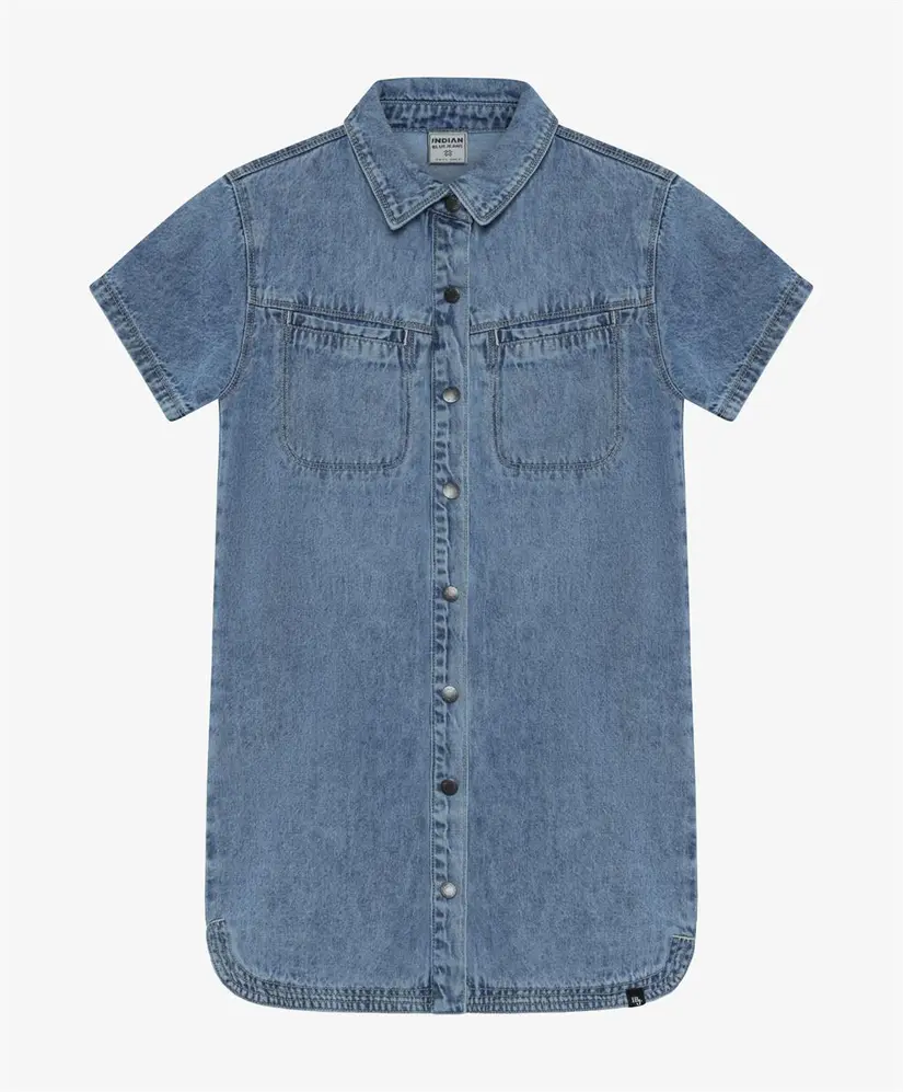 Indian Blue Jeans Jurk Denim