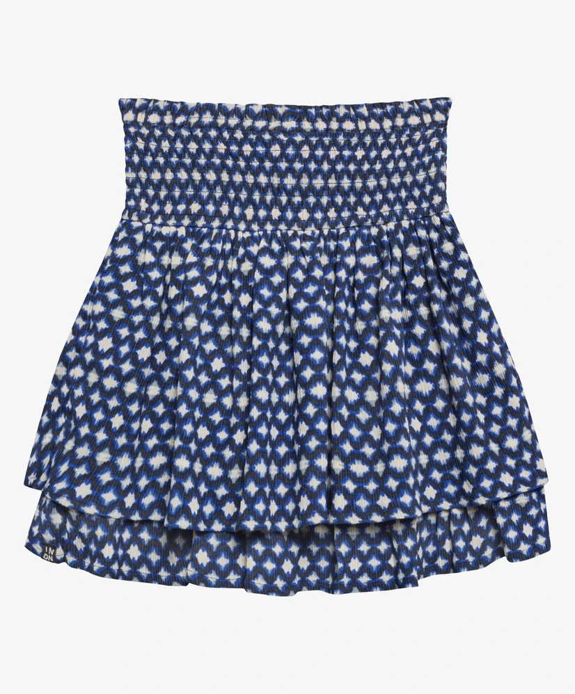 Indian Blue Jeans Rok Allover Print