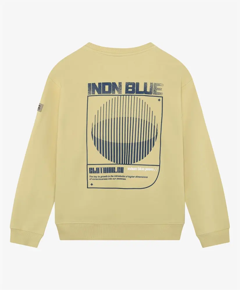Indian Blue Jeans Sweater Bold Backprint