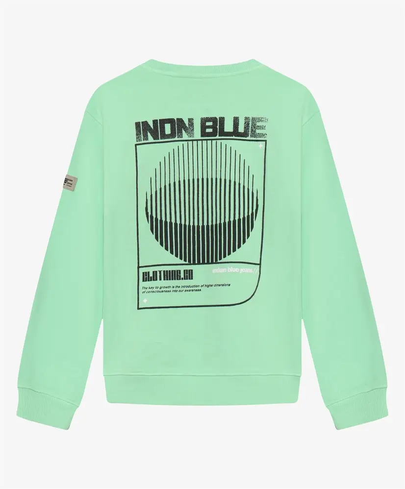 Indian Blue Jeans Sweater Bold Backprint
