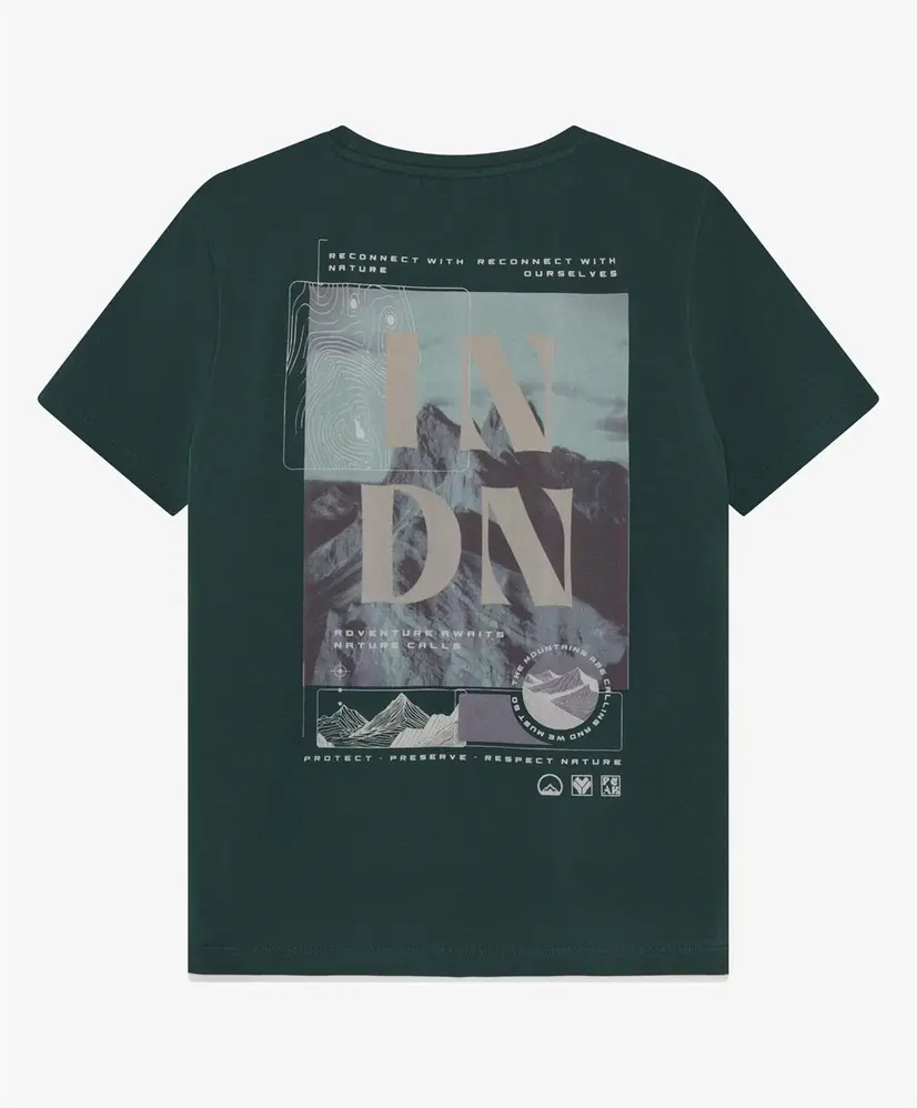 Indian Blue Jeans T-shirt Backprint