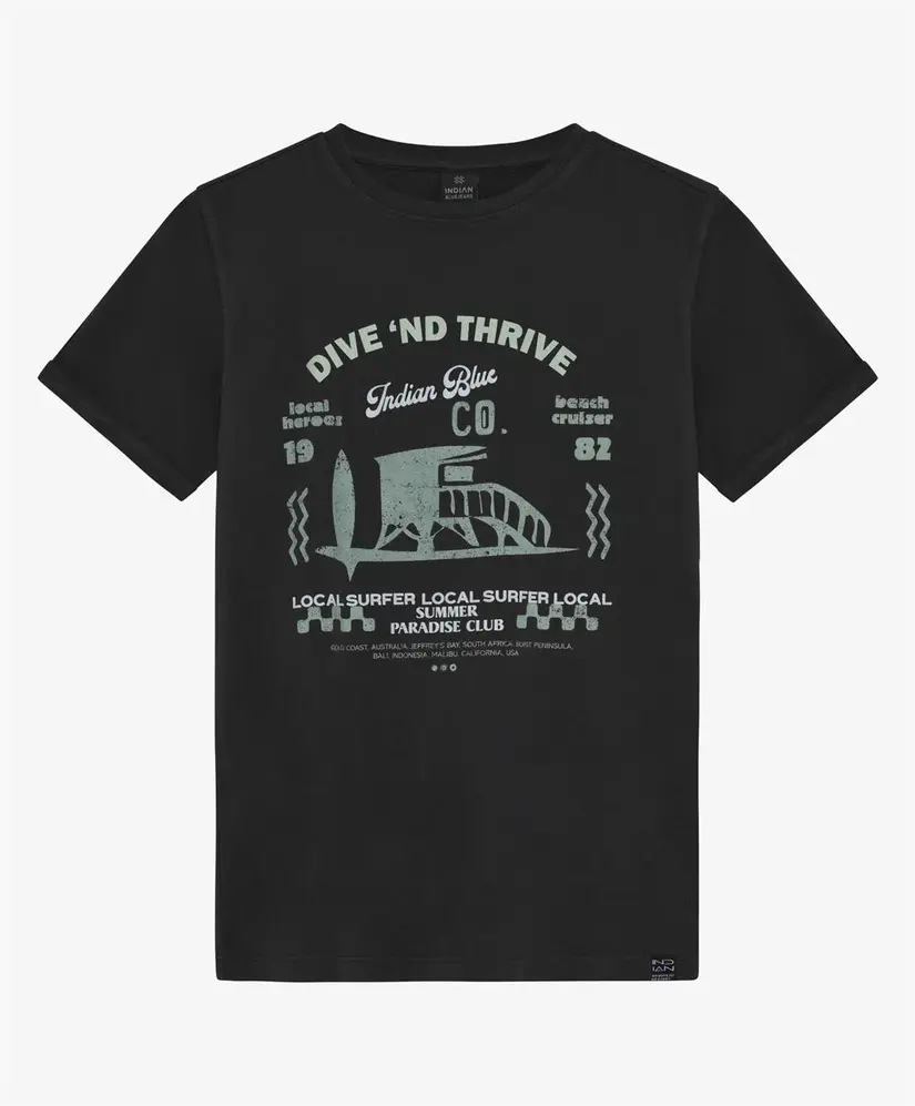 Indian Blue Jeans T-shirt Dive 'Nd Thrive