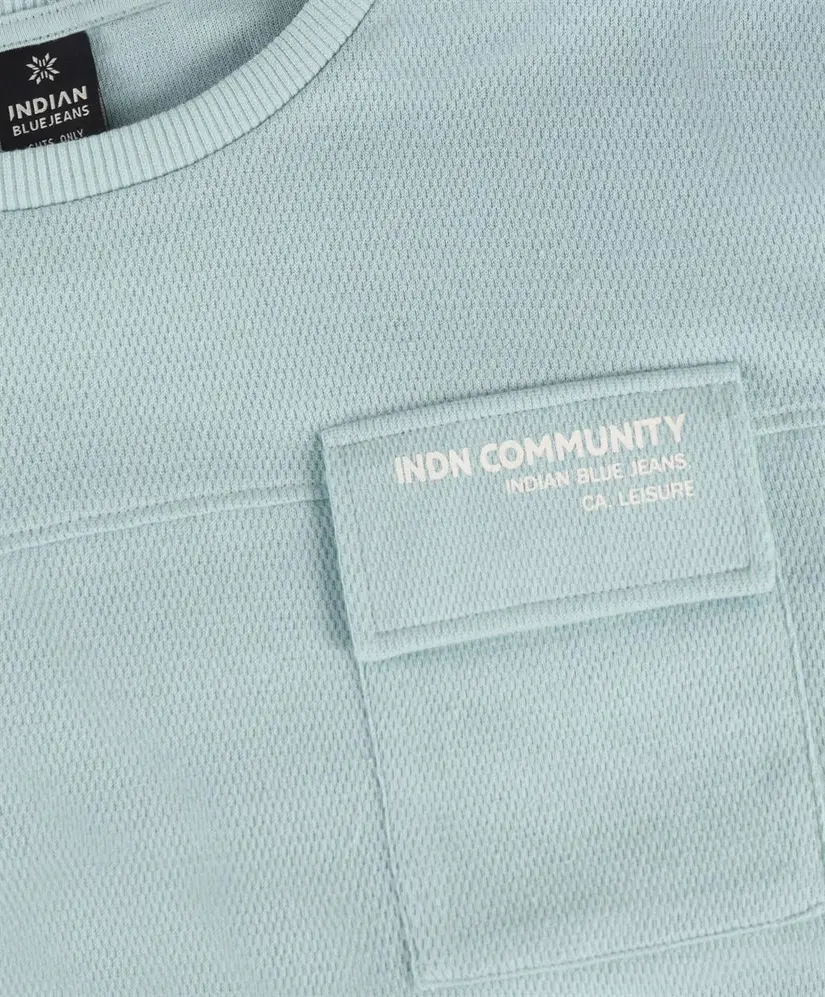 Indian Blue Jeans T-shirt Pocket