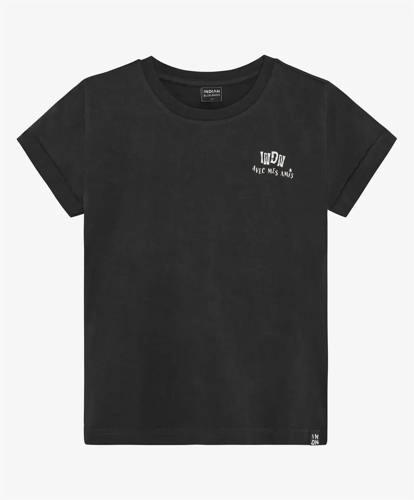 Indian Blue Jeans T-shirt Washed Print
