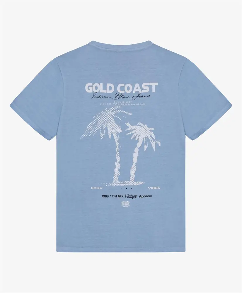Indian Blue Jeans T-shirt Washed Print