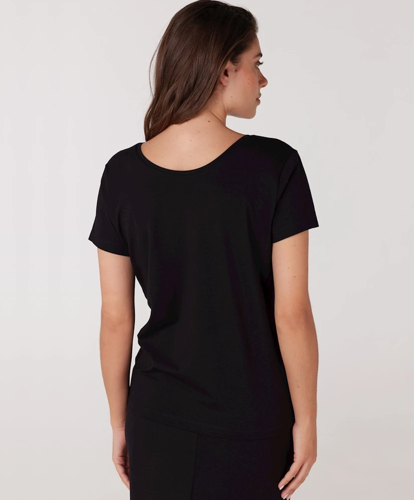 JANSEN Amsterdam T-shirt Soof Twee Halslijnen