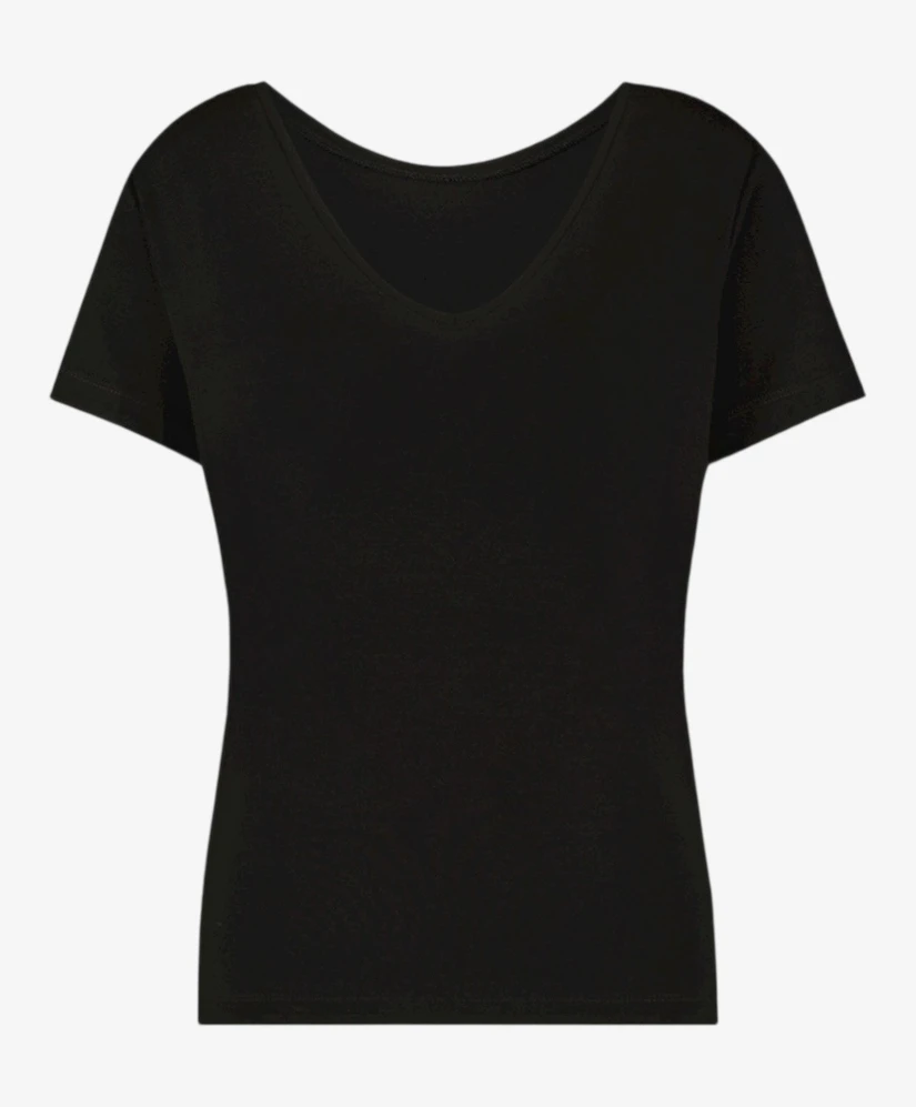 JANSEN Amsterdam T-shirt Soof Twee Halslijnen