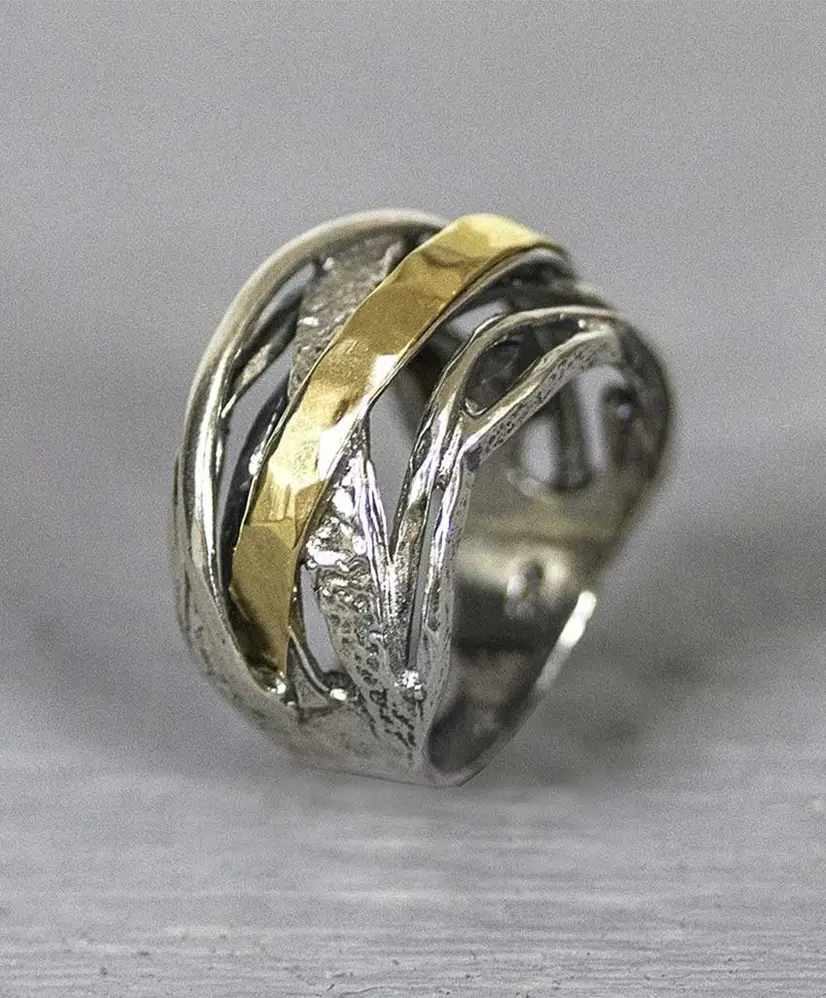 Jéh Jewels Ring Touch of Gold 9K Bogen
