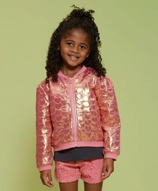 JUBEL Bomberjack Metallic Heart