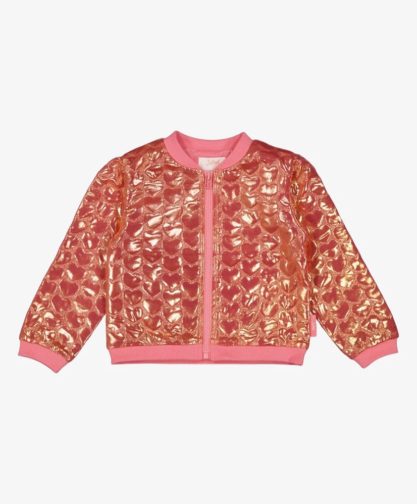 JUBEL Bomberjack Metallic Heart