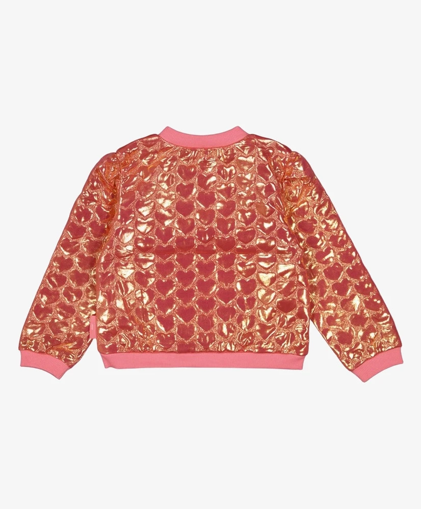 JUBEL Bomberjack Metallic Heart