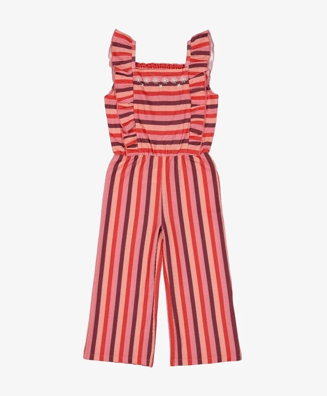 JUBEL Jumpsuit Seersucker Streep