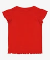 JUBEL T-shirt Rib Ruffel