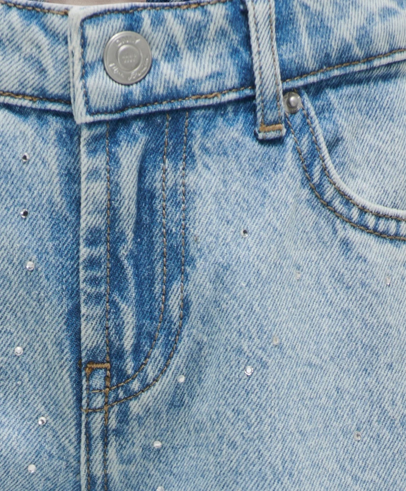 KIDS ONLY Jeans Cobain Rhinestone Wide Leg