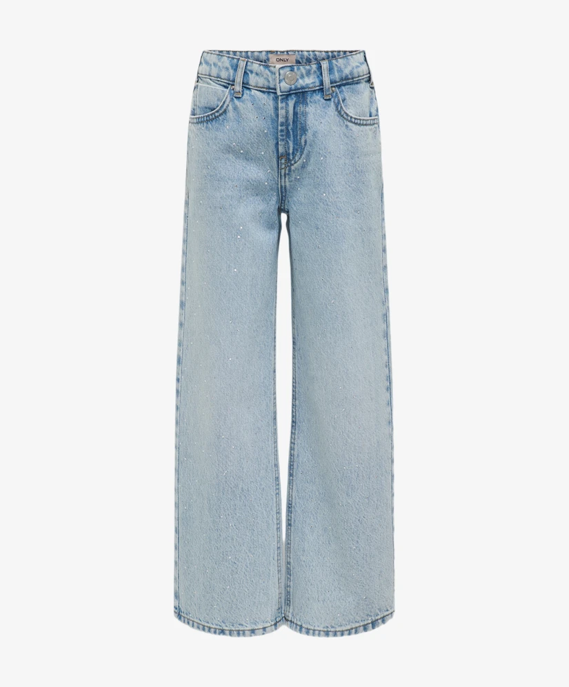 KIDS ONLY Jeans Cobain Rhinestone Wide Leg