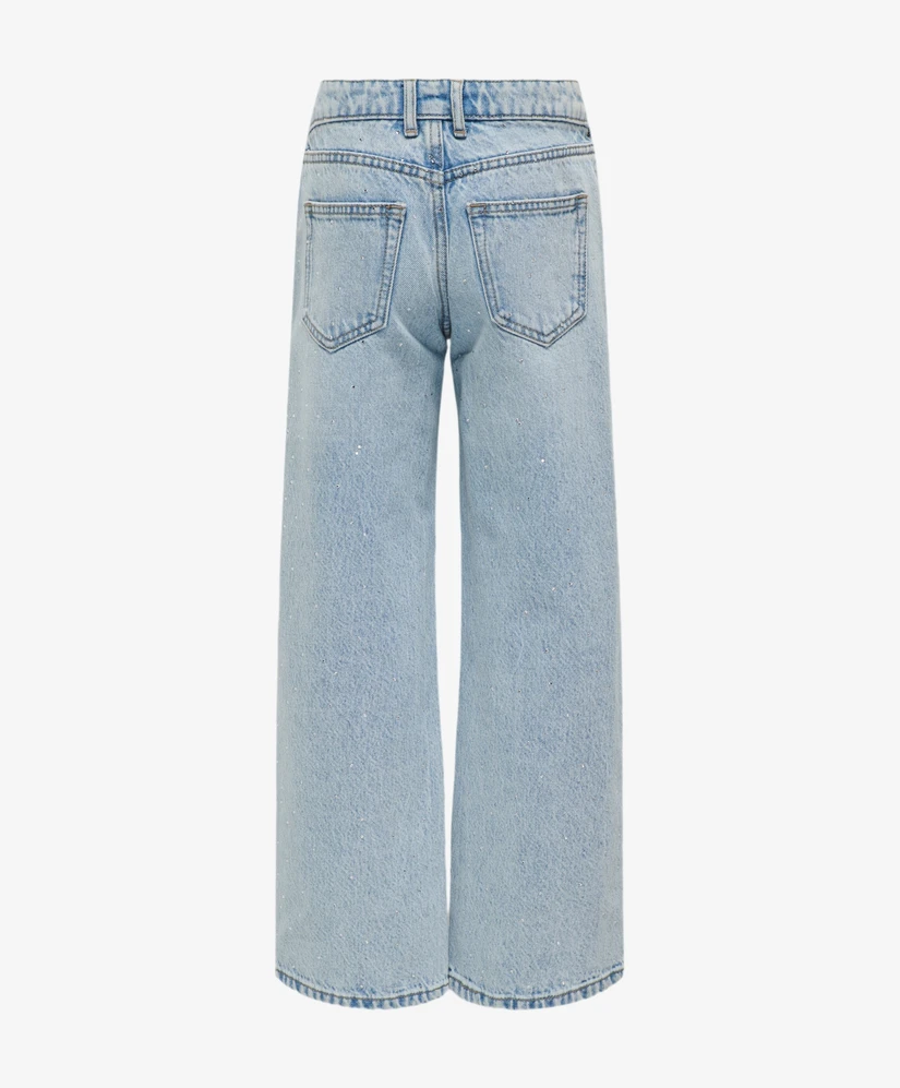 KIDS ONLY Jeans Cobain Rhinestone Wide Leg