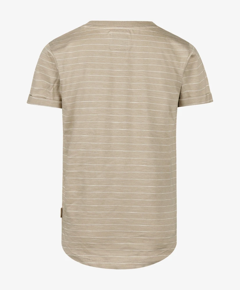 Koko Noko T-shirt Stripe Long Back
