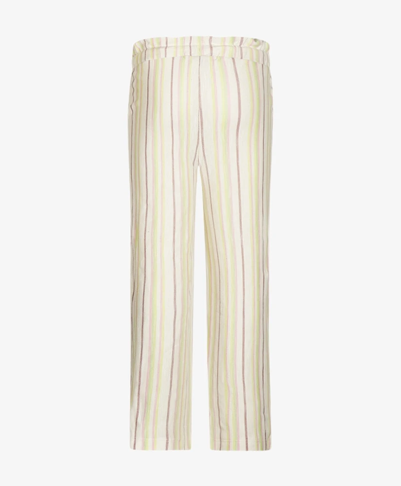 Koko Noko Wide Leg Broek Gestreept