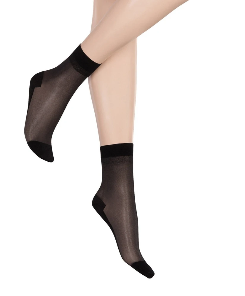 Kunert Pantysokken Cotton Sole 20 Denier Black