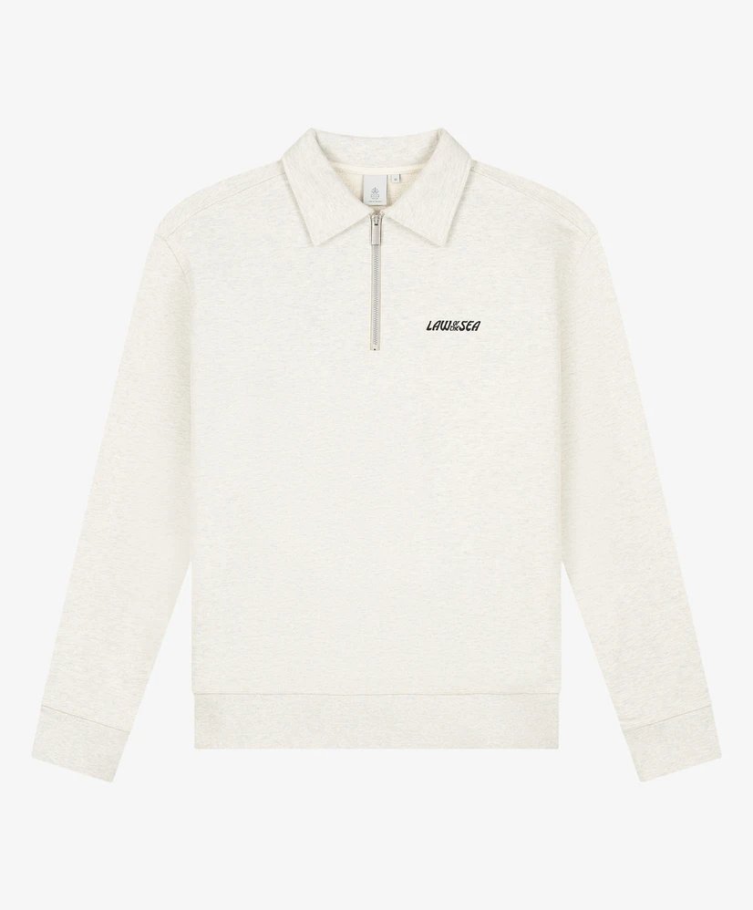LAW OF THE SEA Half Zip Sweater Soren