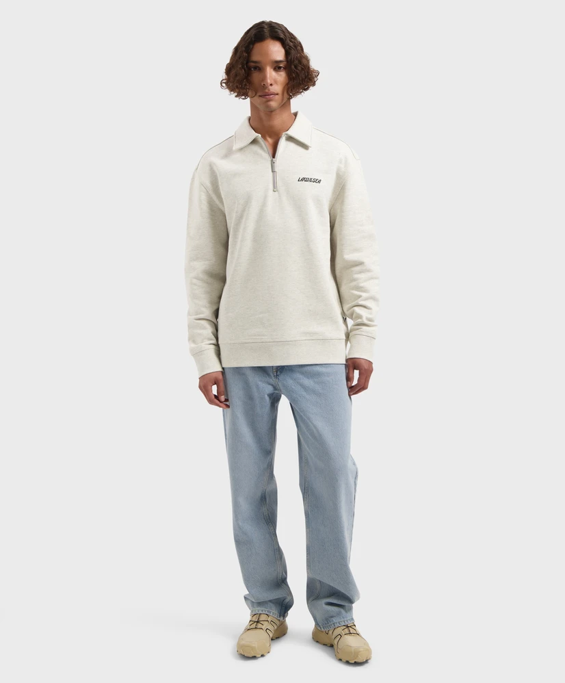 LAW OF THE SEA Half Zip Sweater Soren