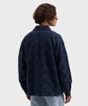 LAW OF THE SEA Overshirt Marine Jacquard