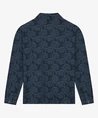 LAW OF THE SEA Overshirt Marine Jacquard
