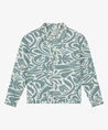 LAW OF THE SEA Overshirt Sapphire Jacquard