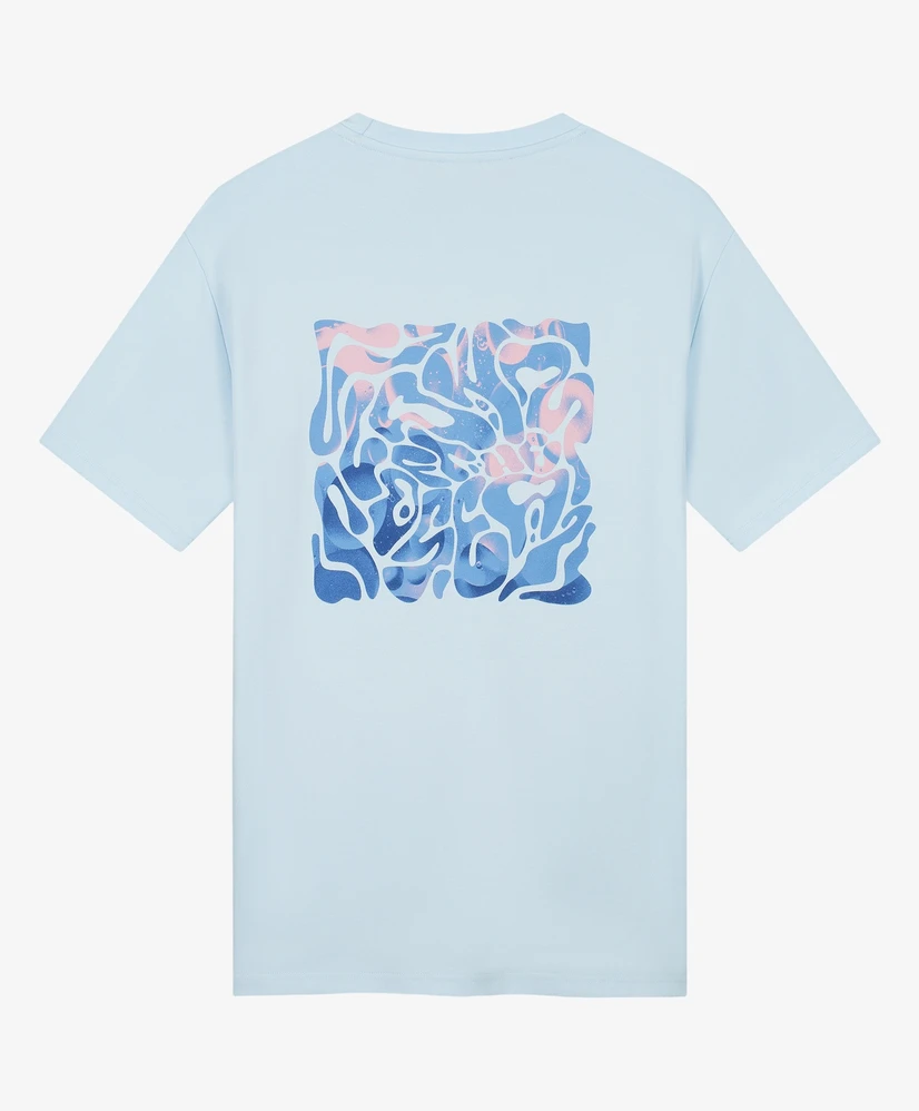 LAW OF THE SEA T-shirt Fluid Artwork
