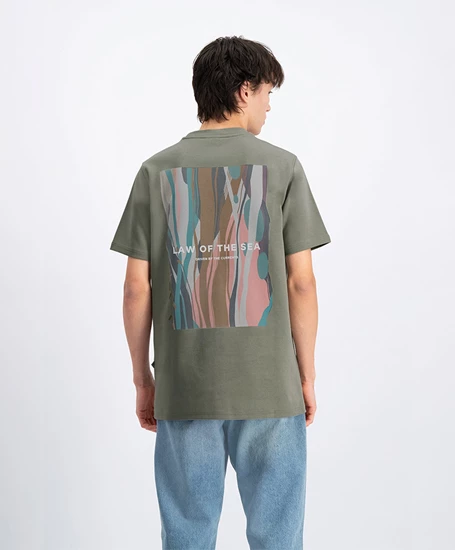LAW OF THE SEA T-shirt Kelp Relaxed Fit