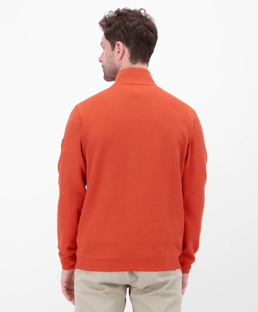 LERROS Half Zip Trui Effen