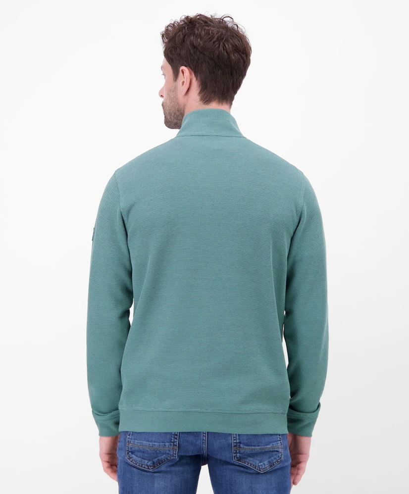 LERROS Half Zip Trui Effen