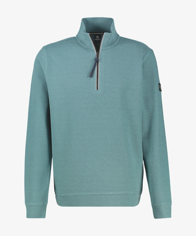 LERROS Half Zip Trui Effen