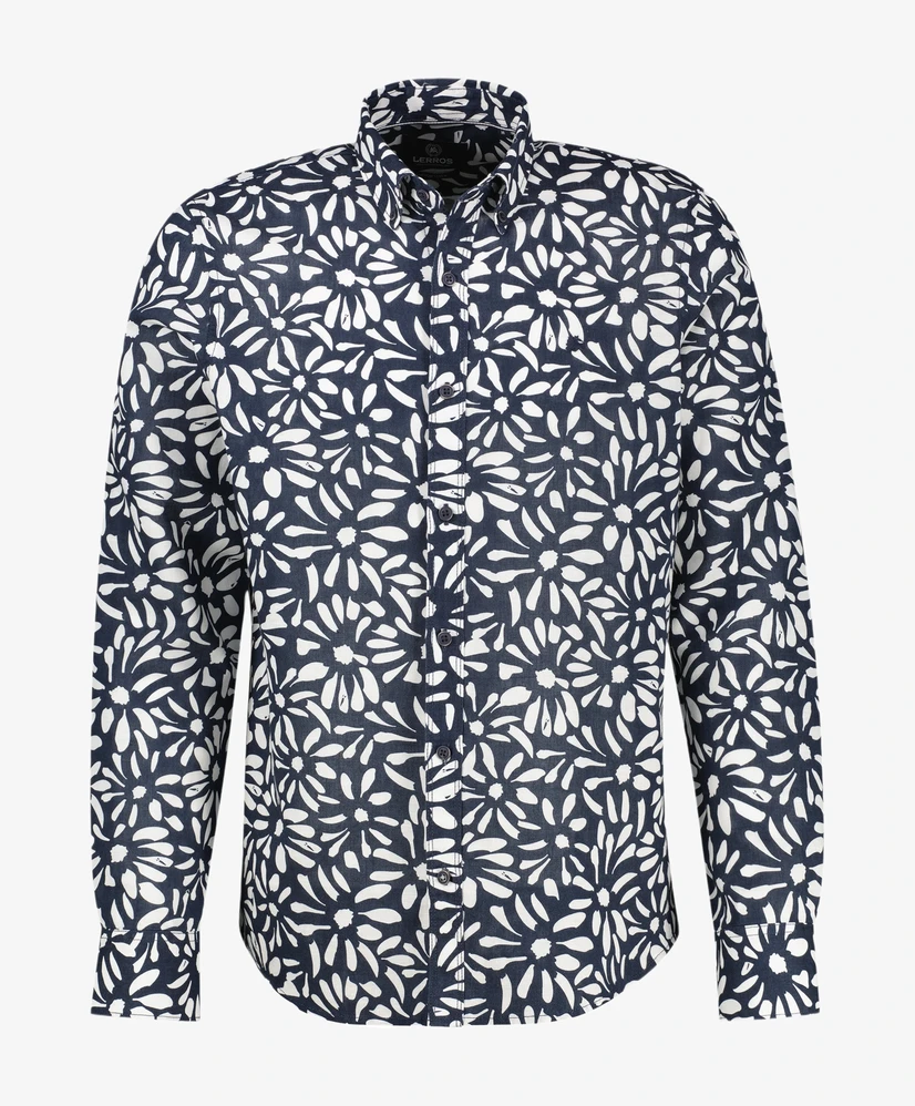 LERROS Overhemd Bloemenprint
