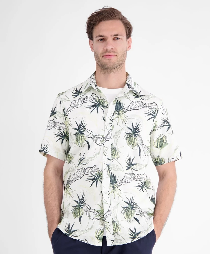 LERROS Overhemd Bloemenprint