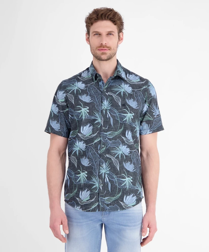 LERROS Overhemd Bloemenprint