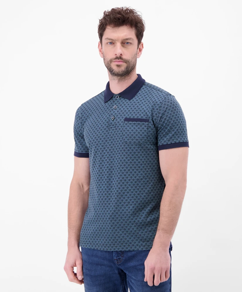 LERROS Polo Allover Print