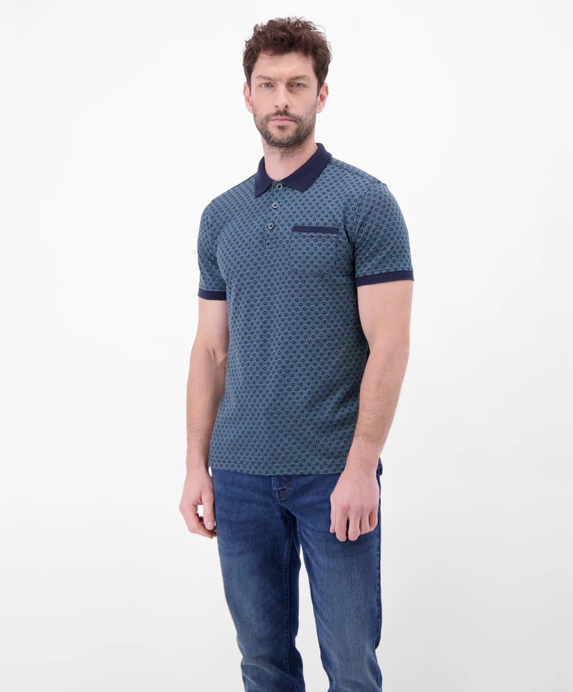LERROS Polo Allover Print