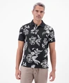 LERROS Polo Bloemen Print