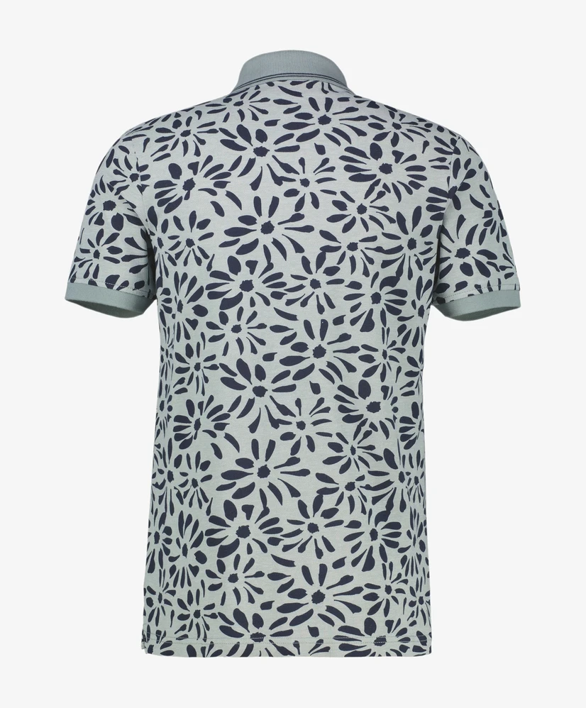 LERROS Polo Bloemenprint