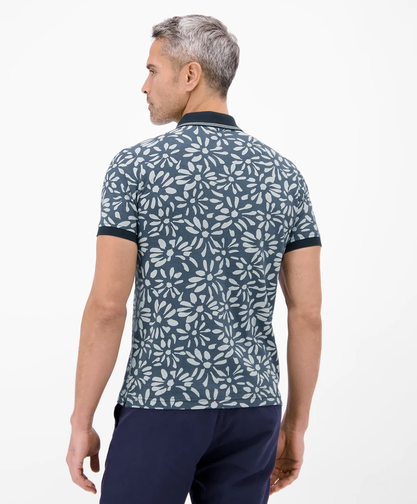 LERROS Polo Bloemenprint
