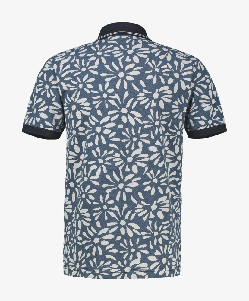 LERROS Polo Bloemenprint