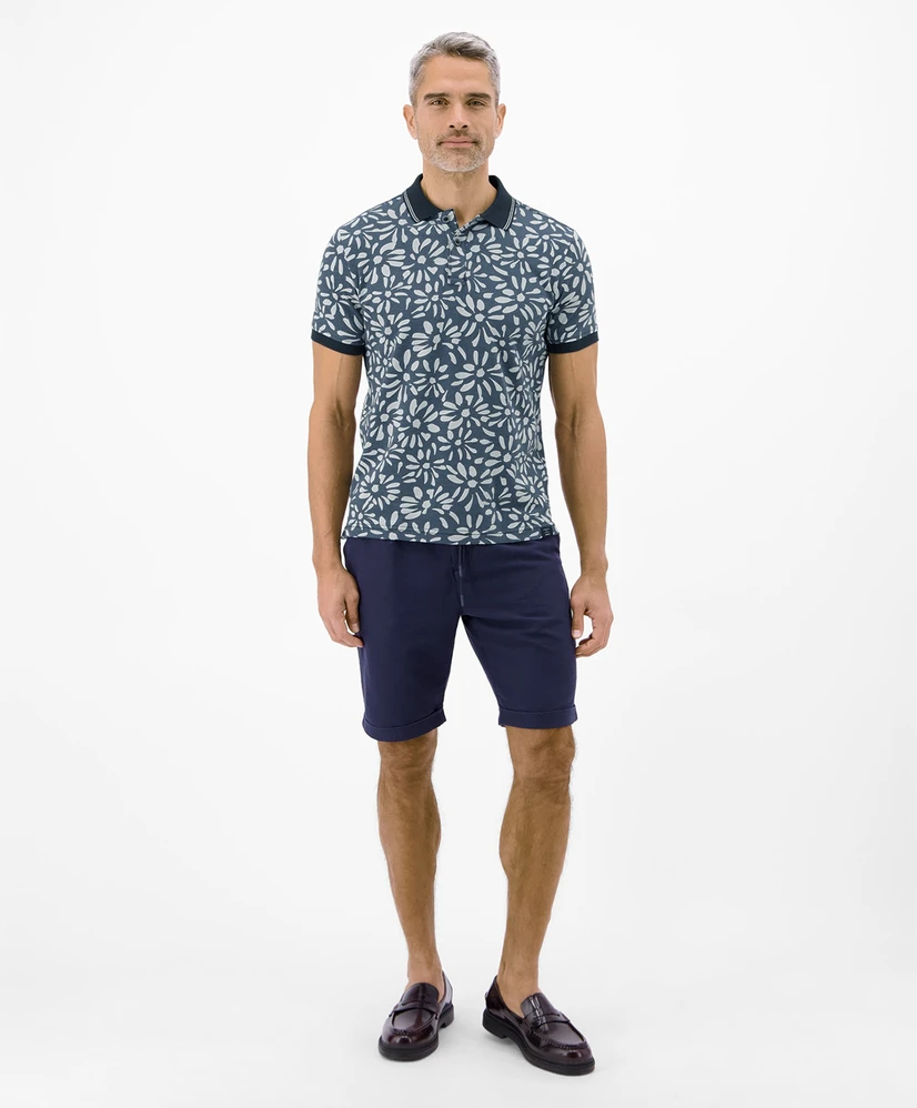 LERROS Polo Bloemenprint