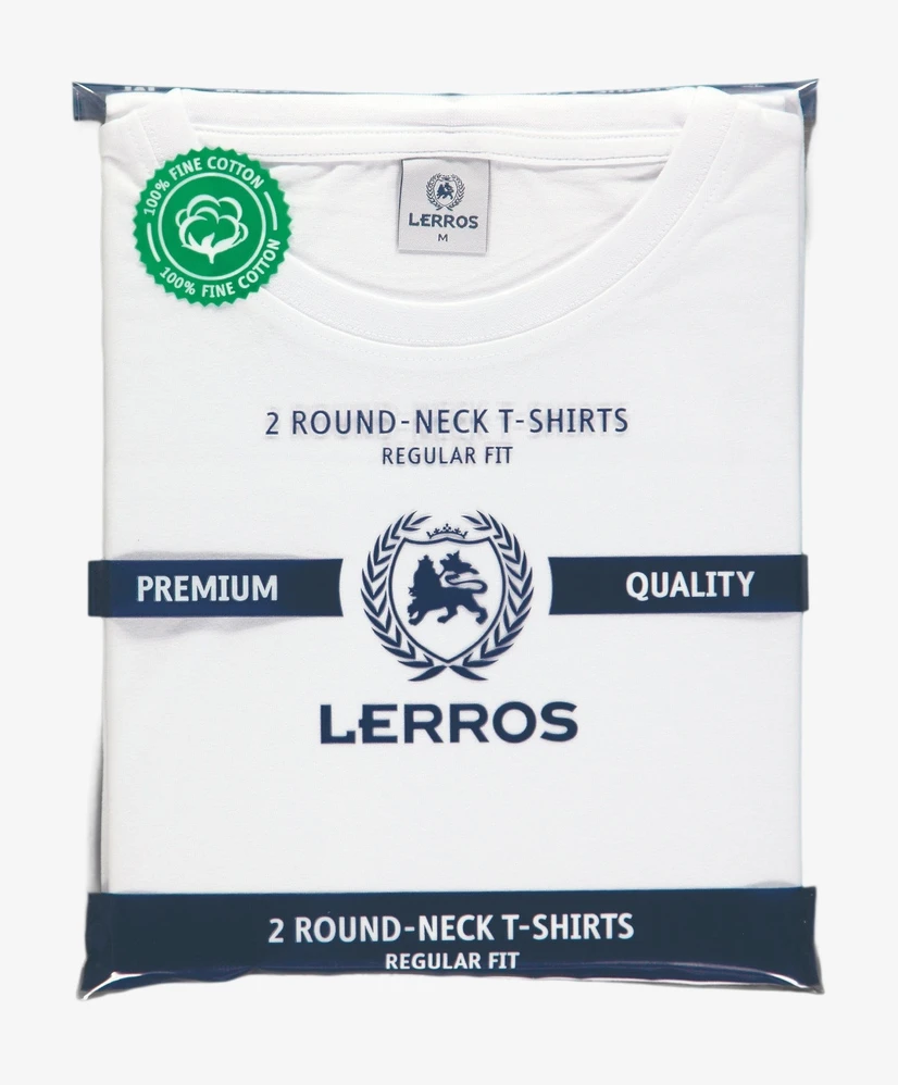 LERROS T-shirt Basic 2-Pack
