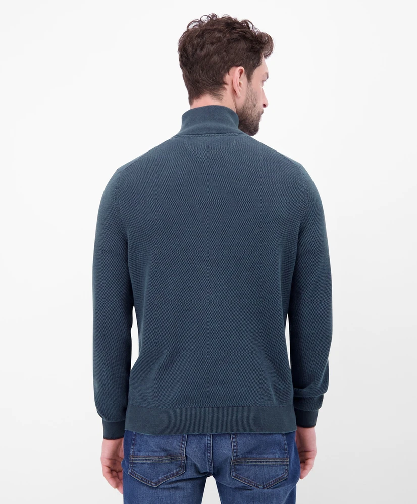 LERROS Trui Half Zip Strick