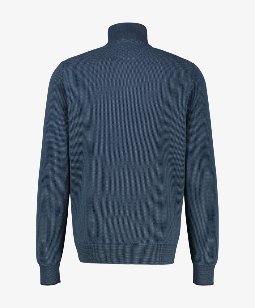 LERROS Trui Half Zip Strick